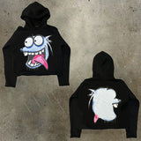 Men's Hoodie Y2K Original Hip-Hop Cartoon Graphic Printing Pullover Fashion Leisure
