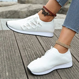 Flying Shoes Net Shoes Women's 2025 New Soft Soles Lightweight Breathable Casual Sports Women's