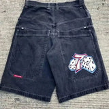 Shorts Y2K Hip Hop 2023 Original Gothic Pocket Baggy Jeans Shorts