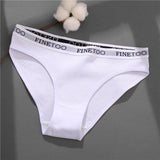 Women's Cotton Briefs Sexy Low Waist Underwear Ladies Fashion Panty Female Underpants Intimates Lingerie