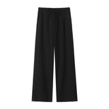 New Textured Loose Casual Multicolor Trousers