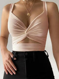 Sexy Women Sleeveless Short Crop tops Ladies Vest Casual Tank Top Women's Tube Top Female Black