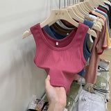 Threaded Sling Sports Vest Women Wear A Suit With A Bottom To Prevent Smooth And Sleeveless Jacket In