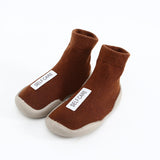 Boys Girls Toddlers Moccasins Non-Skid Indoor Kids Floor Slipper Children Animal Breathable Cotton Knitted Shoes Ideal