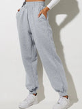 basic sweatpants with a loose