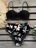 Bikini 2023 Female Swimsuit Women Swimwear Thong Push Up Bikinis Set High Waist Swimming Suits Ruffled Bathing