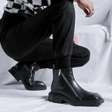 Zingj Boots Black Boots Martin Boots Fashion