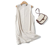 Spring Style Casual Minimalist Elegant Sleeveless