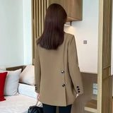 Zingj Suit Jacket Female 2024 Spring And Autumn New Korean Version Slim Small Casual Temperament Small Suit Coat