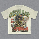 Men's T-Shirts Y2K Shirts Men's Original Hip-Hop In Our Trusted Graphics Print Round
