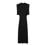 New Series Of Padded Shoulder Dresses In Early Spring