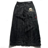 Y2K Big Boy Jeans Original Hip-Hop Embroidered Loose Jeans Street