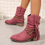 Zingj Size Short Boots 2023 Autumn And Winter New Thick Heels, High Heels, Heels, Heels And