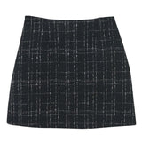 Shop Recommended Autumn And Winter Coarse Flowers Of The Semi-Body Skirt High Waist Thin Anti-Walking A Word Ass Short Skirt