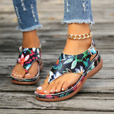 Zingj Women With Large Herringbone Sandals In The Summer Of 2024 Are Popular Flowers With Sloping