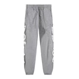 Printed High Street Couple Loose Hooded Sweater Leisure Trousers Sports