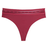 Seamless G-string Panties Women's Underwear Mid Waist Hollow Out Female Underpants Thong Solid Color Pantys Lingerie