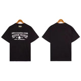 Printed Flower Wood Cotton Loose Sweater Y2K Hip Hop Street Pullover For
