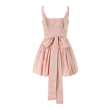 New Irregular Bow Tie Waist Dress In