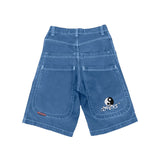 Shorts Y2K Hip Hop 2023 Original Gothic Pocket Baggy Jeans Shorts