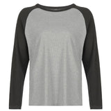 Ribbed Raglan Sleeve TeeOutfit