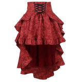 Autumn New Sexy Stitching Bag Hip Skirt Temperament Slim High Waist Tie Waist Tail Half Skirt