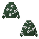 Tide Brand Foam Print Loose Sweater Y2K Hip Hop Street Suit For Men And