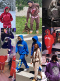 Brand Sp5der 55555 Star Printed Hoodie Pantsuit Suit For Men And