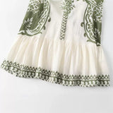Summer Print Holiday Style Mini Dress