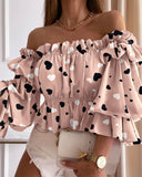 Zingj Style One Word Collar Sexy Fashion Long Sleeve Waist