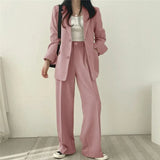 Zingj Sense Suit Coat Female Autumn 2024 New Fashion Loose Retro Temperament Small Suit Suit-Outfit