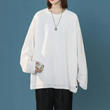 Spring Autumn Long Sleeve T-Shirt Women Basic Tee Shirt Oversize T Shirt Women Casual O-neck Women