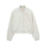 New Soft Solid Color Loose Pilot Jacket