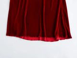 New Series Velvet Underwear Dress