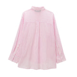 New Loose Striped Casual Shirt