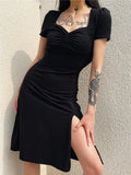 Academia Leg Split Midi
