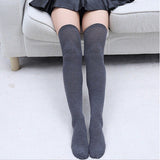 Spring and autumn thick high tube stockingsOutfit