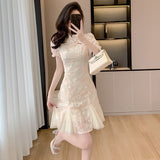 2025 New Chinese Embroidery Desire Style Super Fairy Temperament Harvesting Girl Improves