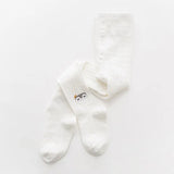 Spring Autumn Knitted Children Pantyhose Cotton Double Needle Tights for Girls Cute Animal Baby Girl Winter