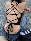 sexy tank top with back
