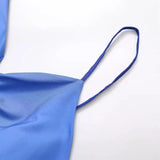 New Spring Style Gradually Changing Color Splicing Waist Shows Thin Sling