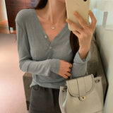 Long Sleeves, Slightly Penetrating Top Girl Autumn, New Korean Style Minority Loose Pullover Sweater