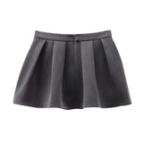 Spring Style Bow Removable Back-Hanging Waistcoat Pleated Half-Length