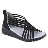 Summer Large-Size Slope Heel Sandals Women's Hollowed-Out And Breathable Movement Preparation Fish Mouth Shoes Roman Women's