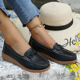 Zingj Pea Shoes Women's Spring Style 2023 New Light-Mouth Flat-Heeled Single-Color Shoes Women Women