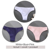 Cotton Underwear Women M-2XL Comfortable Panties Ladies Plus Size Underpants Solid Color Briefs Female