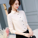 Daifei 2023 Spring / Summer New Korean Version Of Slimming, Large Size, Bottom Fashion Shirt, Long-Sleeved