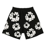 Fashion Trend Foam Printing Loose T-Shirt Y2K Hop Streetwear Men's And Women's Jacket Casual Top