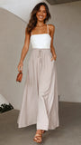Women's New Trousers Summer Fashion Loose Leisure Wide Leg