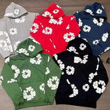 Tide Brand Foam Print Loose Sweater Y2K Hip Hop Street Suit For Men And